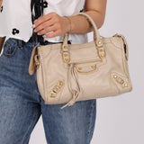 Balenciaga Metallic Edge Small City Bag - FashioNica