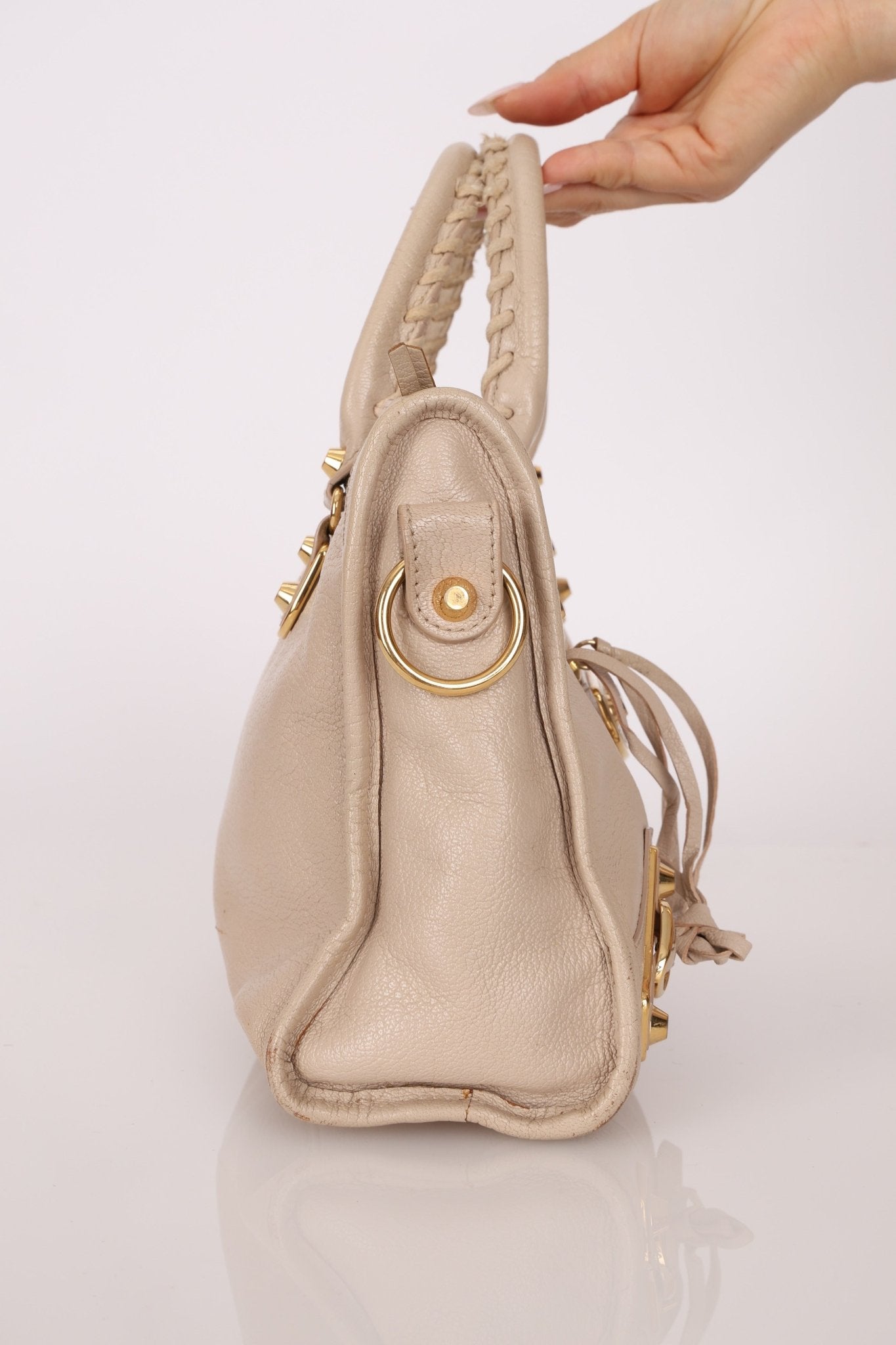 Balenciaga Metallic Edge Small City Bag - FashioNica