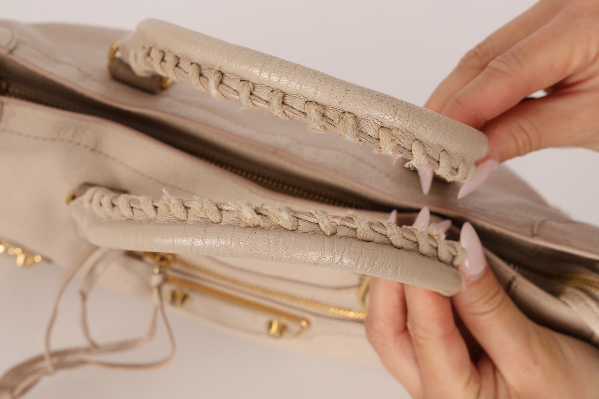 Balenciaga Metallic Edge Small City Bag - FashioNica