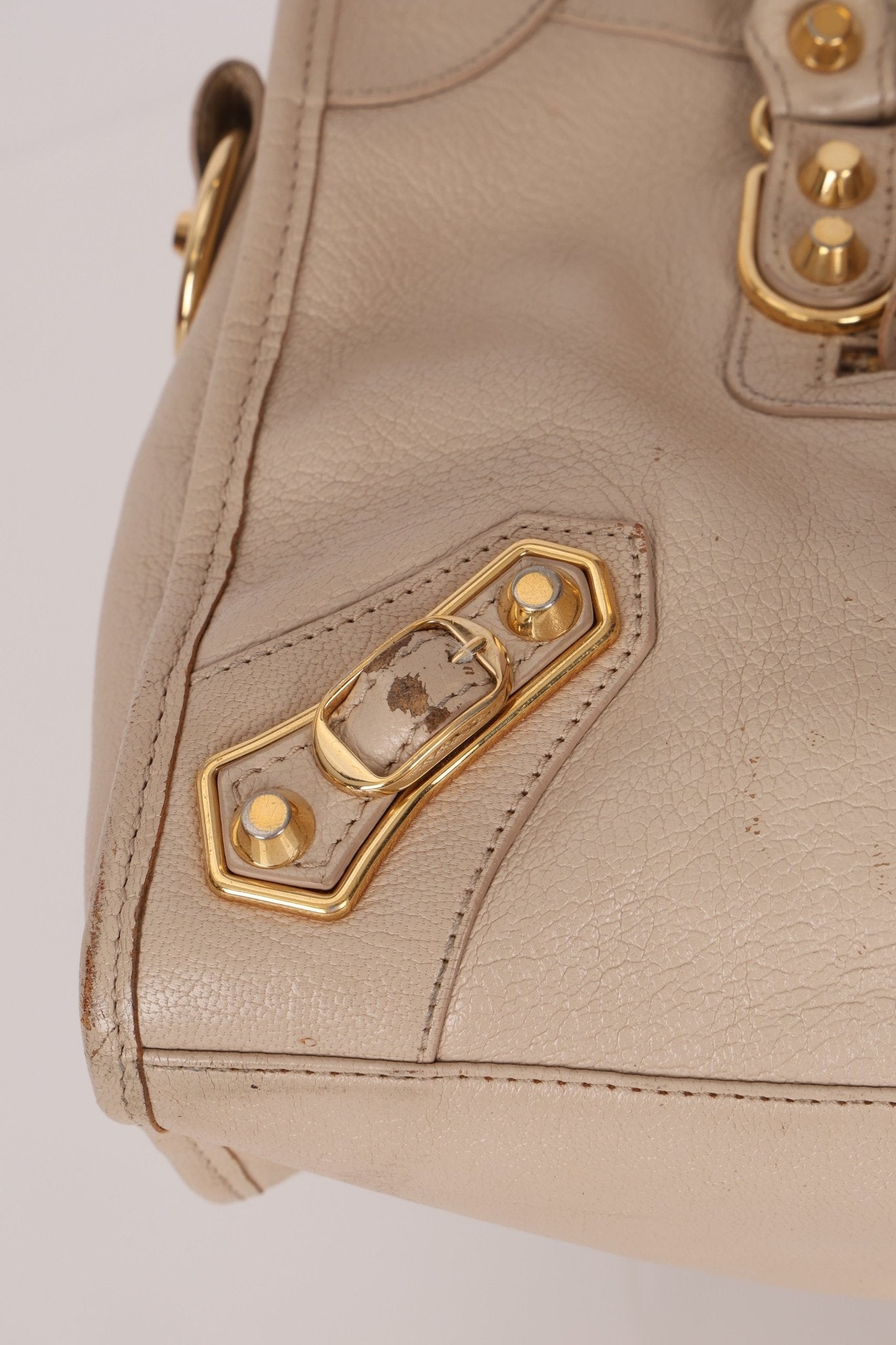 Balenciaga Metallic Edge Small City Bag - FashioNica