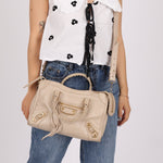 Balenciaga Metallic Edge Small City Bag - FashioNica