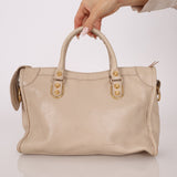 Balenciaga Metallic Edge Small City Bag - FashioNica