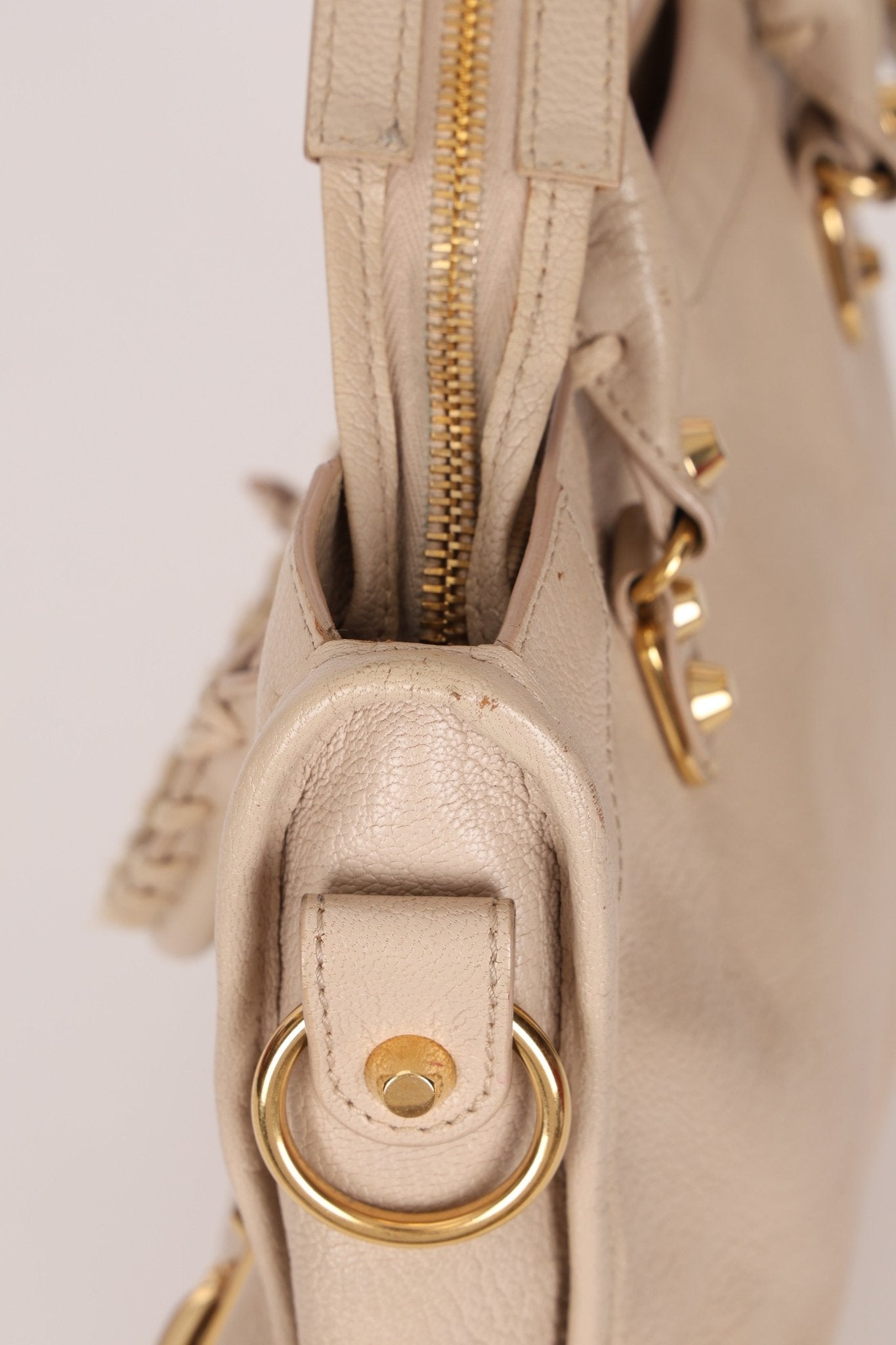 Balenciaga Metallic Edge Small City Bag - FashioNica