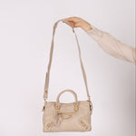 Balenciaga Metallic Edge Small City Bag - FashioNica