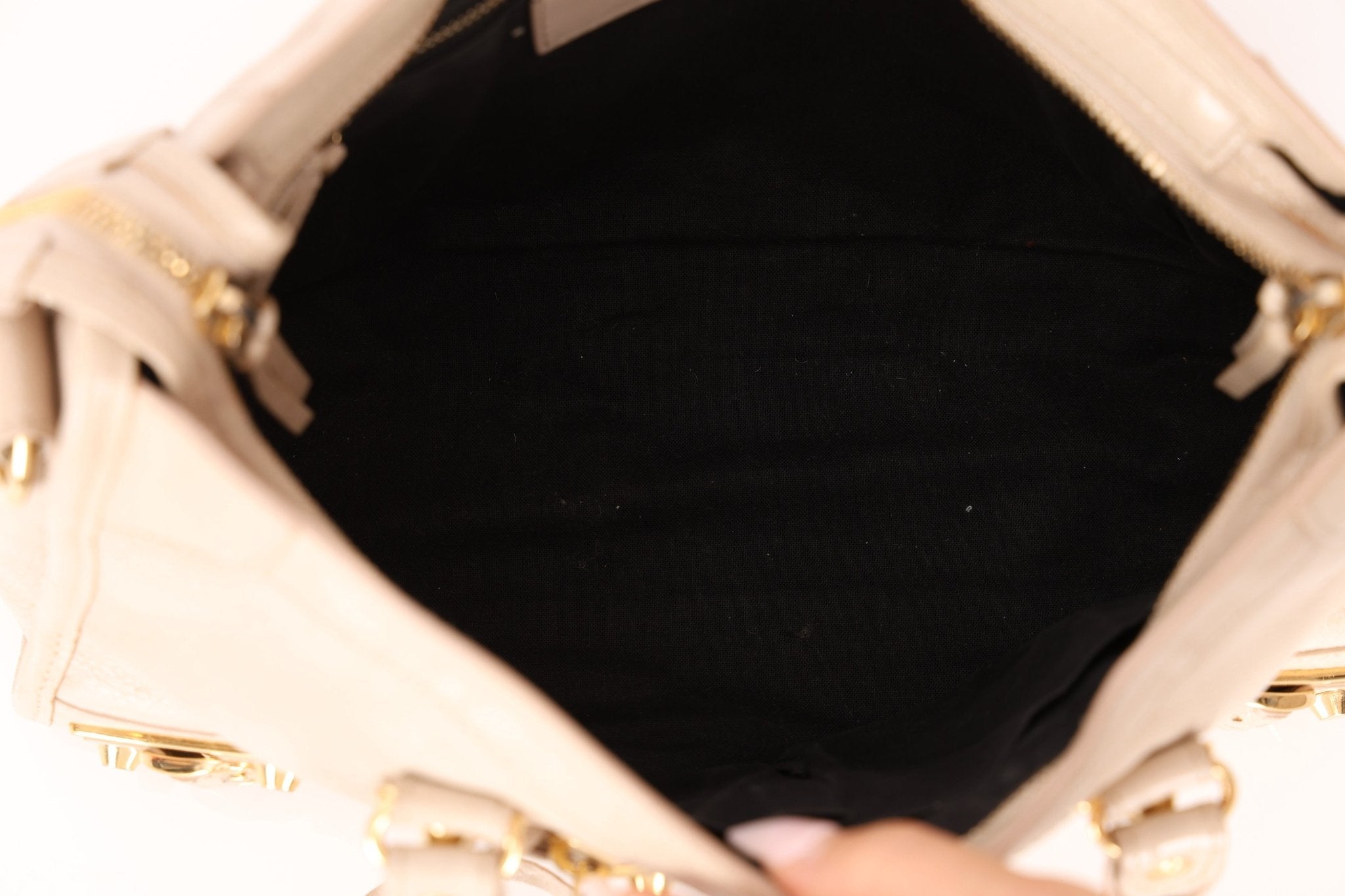 Balenciaga Metallic Edge Small City Bag - FashioNica