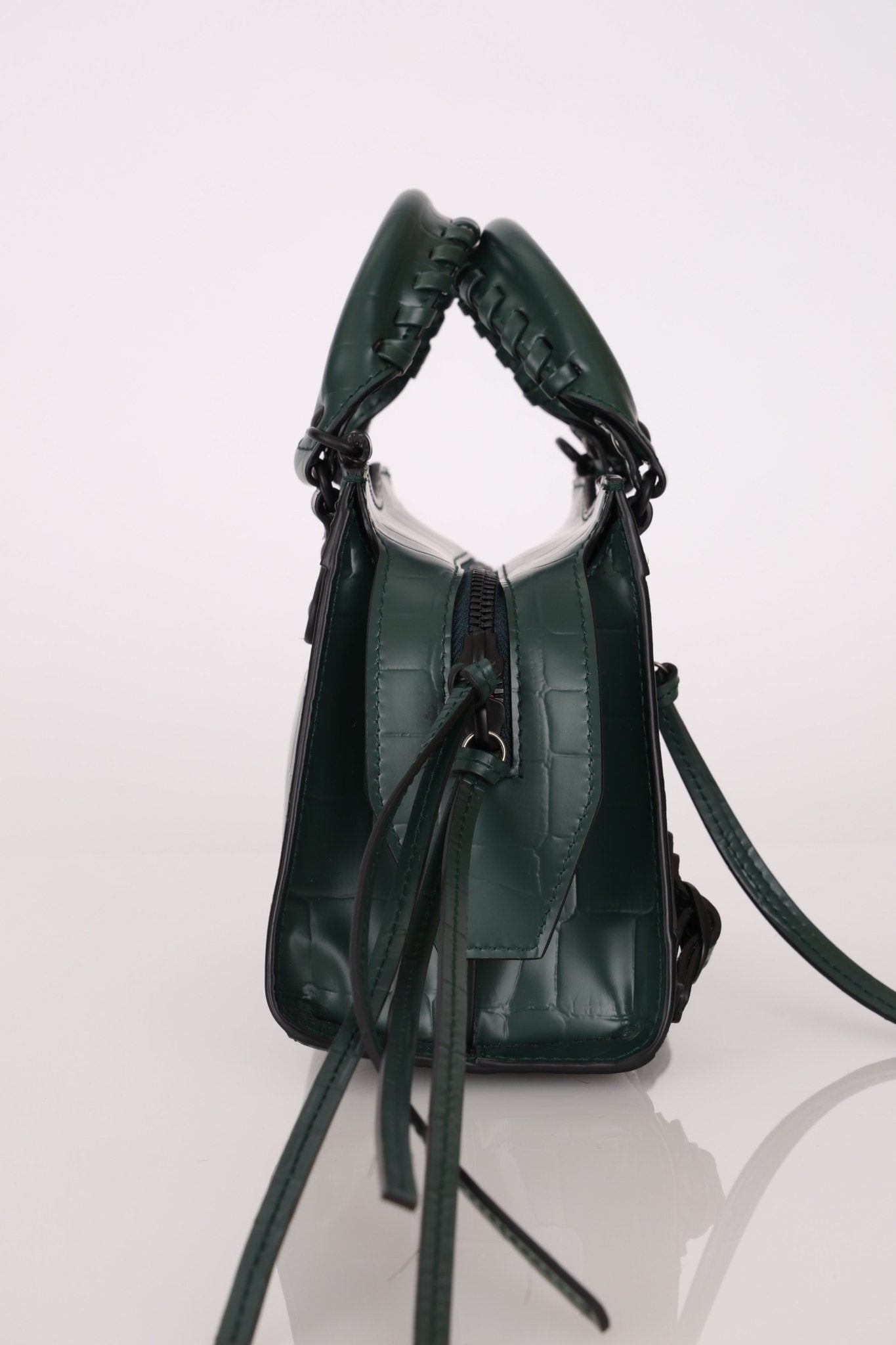Balenciaga Mock Croc Mini Neo Classic City Bag - FashioNica