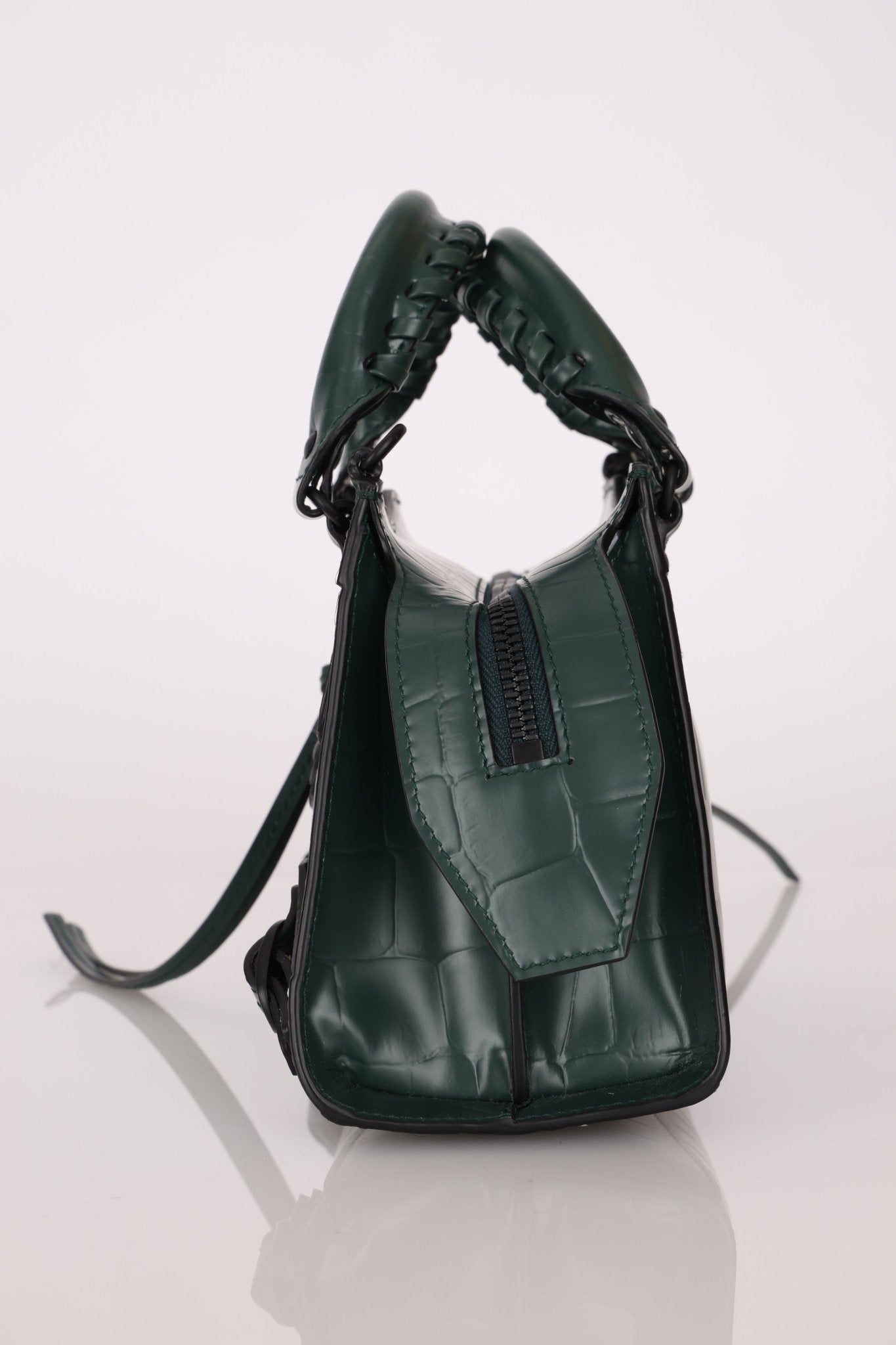 Balenciaga Mock Croc Mini Neo Classic City Bag - FashioNica