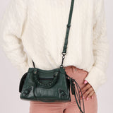 Balenciaga Mock Croc Mini Neo Classic City Bag - FashioNica