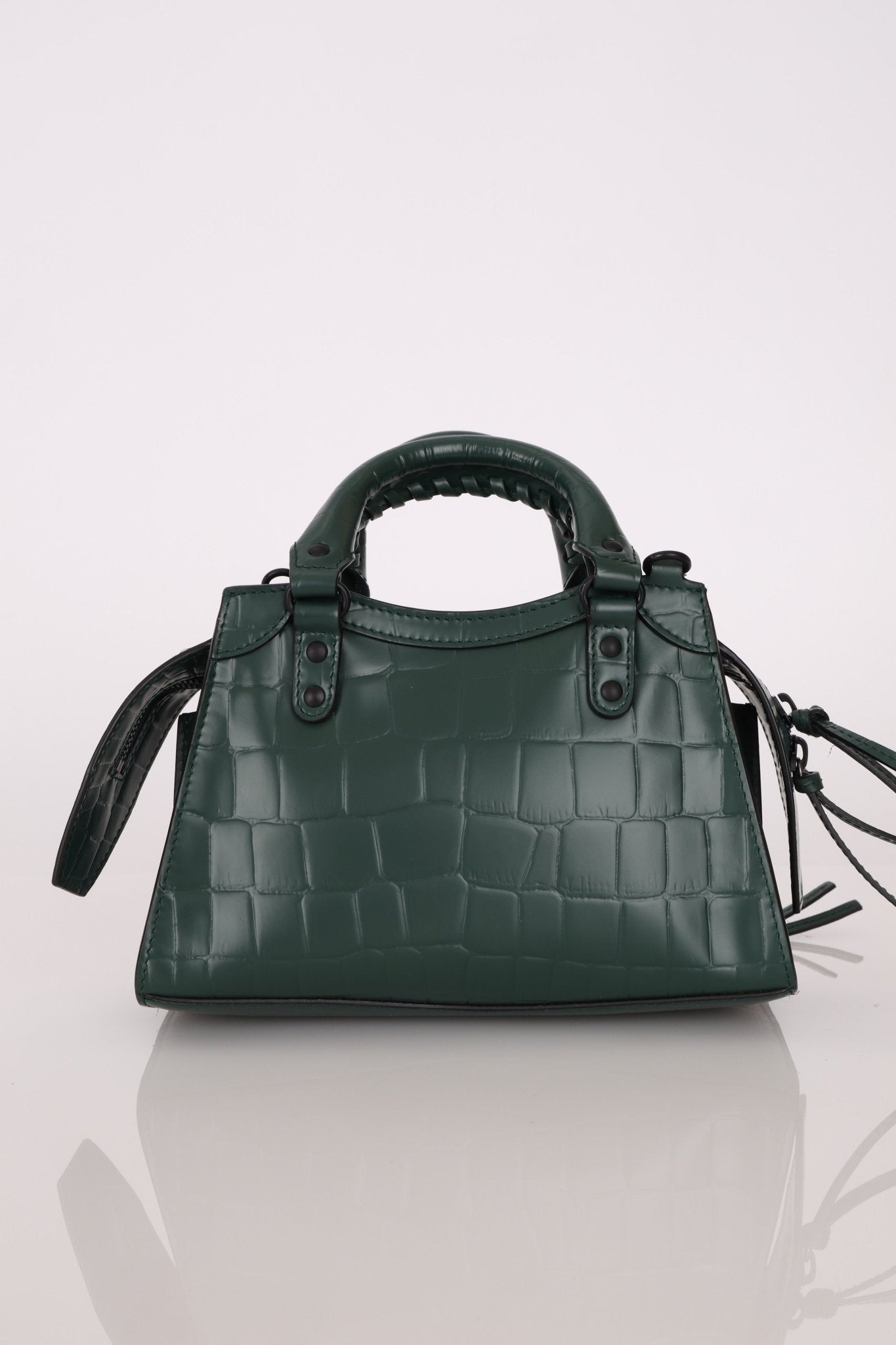 Balenciaga Mock Croc Mini Neo Classic City Bag - FashioNica