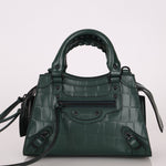 Balenciaga Mock Croc Mini Neo Classic City Bag - FashioNica