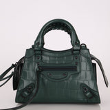 Balenciaga Mock Croc Mini Neo Classic City Bag - FashioNica