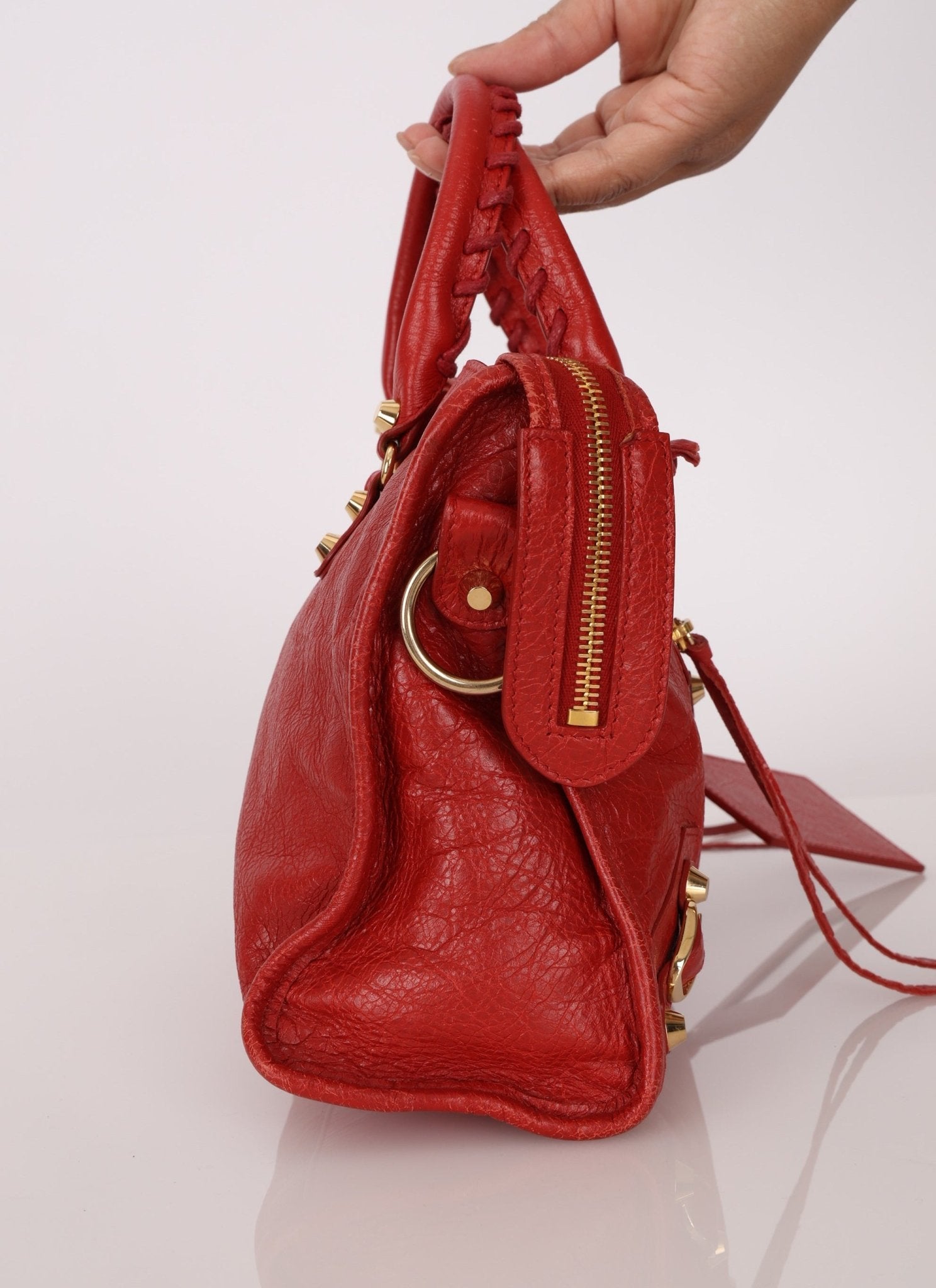 Balenciaga Motocross Small City with Mirror - FashioNica