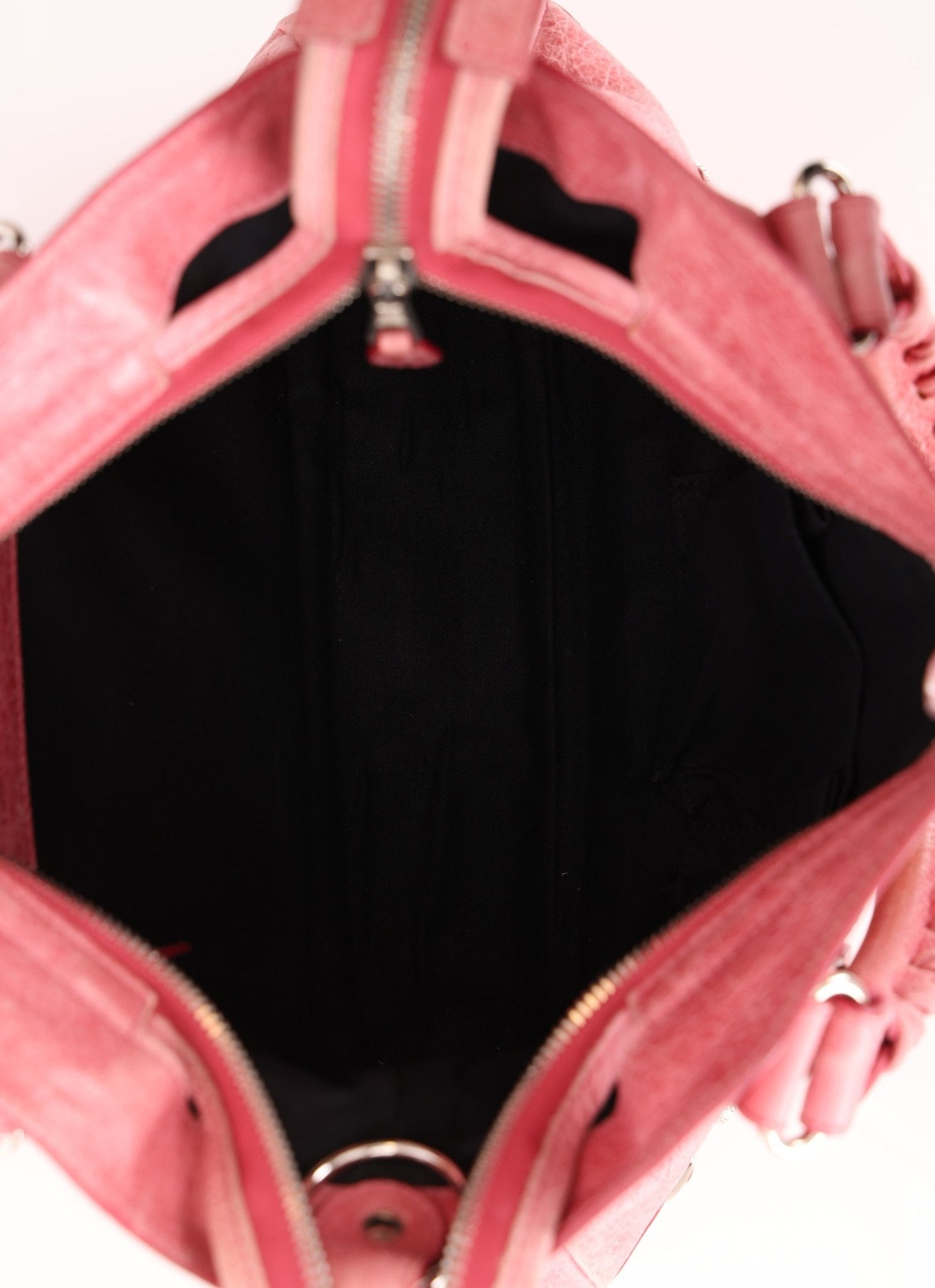 Balenciaga Pink Agneau Giant 12 City Bag - FashioNica