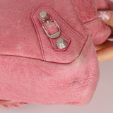 Balenciaga Pink Agneau Giant 12 City Bag - FashioNica