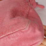 Balenciaga Pink Agneau Giant 12 City Bag - FashioNica