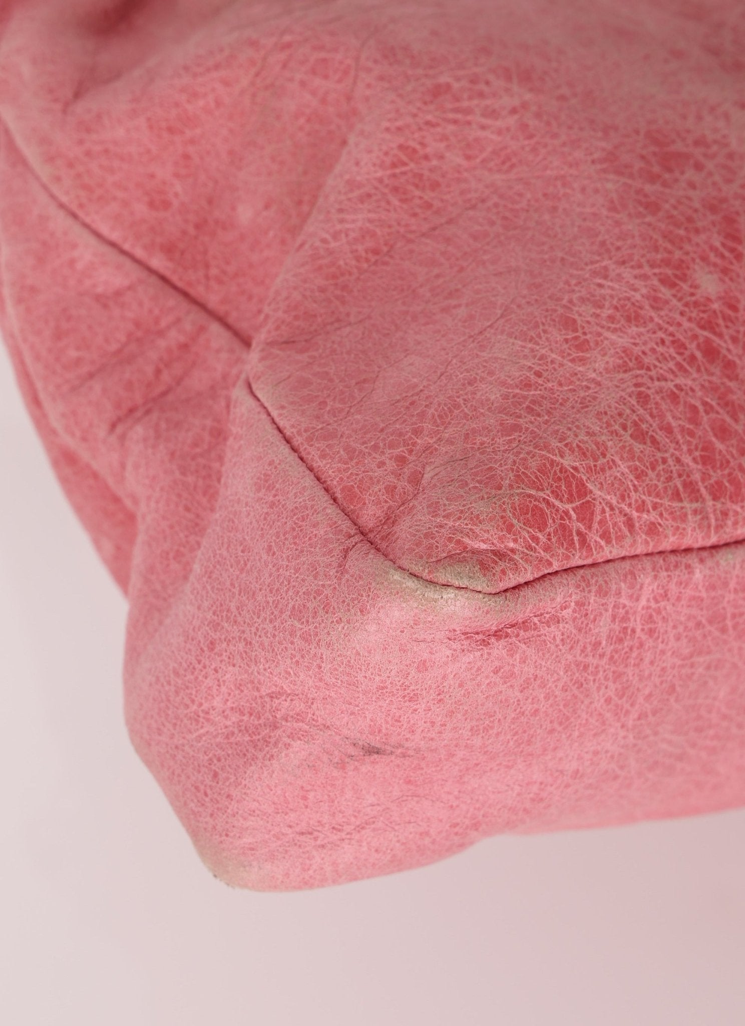 Balenciaga Pink Agneau Giant 12 City Bag - FashioNica