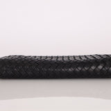 Bottega Veneta 1980s Lambskin Intrecciato French Clutch - FashioNica