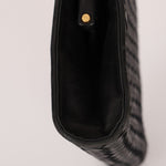Bottega Veneta 1980s Lambskin Intrecciato French Clutch - FashioNica