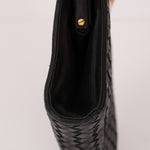 Bottega Veneta 1980s Lambskin Intrecciato French Clutch - FashioNica