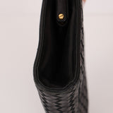 Bottega Veneta 1980s Lambskin Intrecciato French Clutch - FashioNica