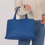 Bottega Veneta Baltic Intrecciato Milano Tote - FashioNica