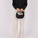 Bottega Veneta Black Intrecciato Mini Jodie - FashioNica