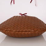 Bottega Veneta Brown Intrecciato Medium Sardine with Strap - FashioNica