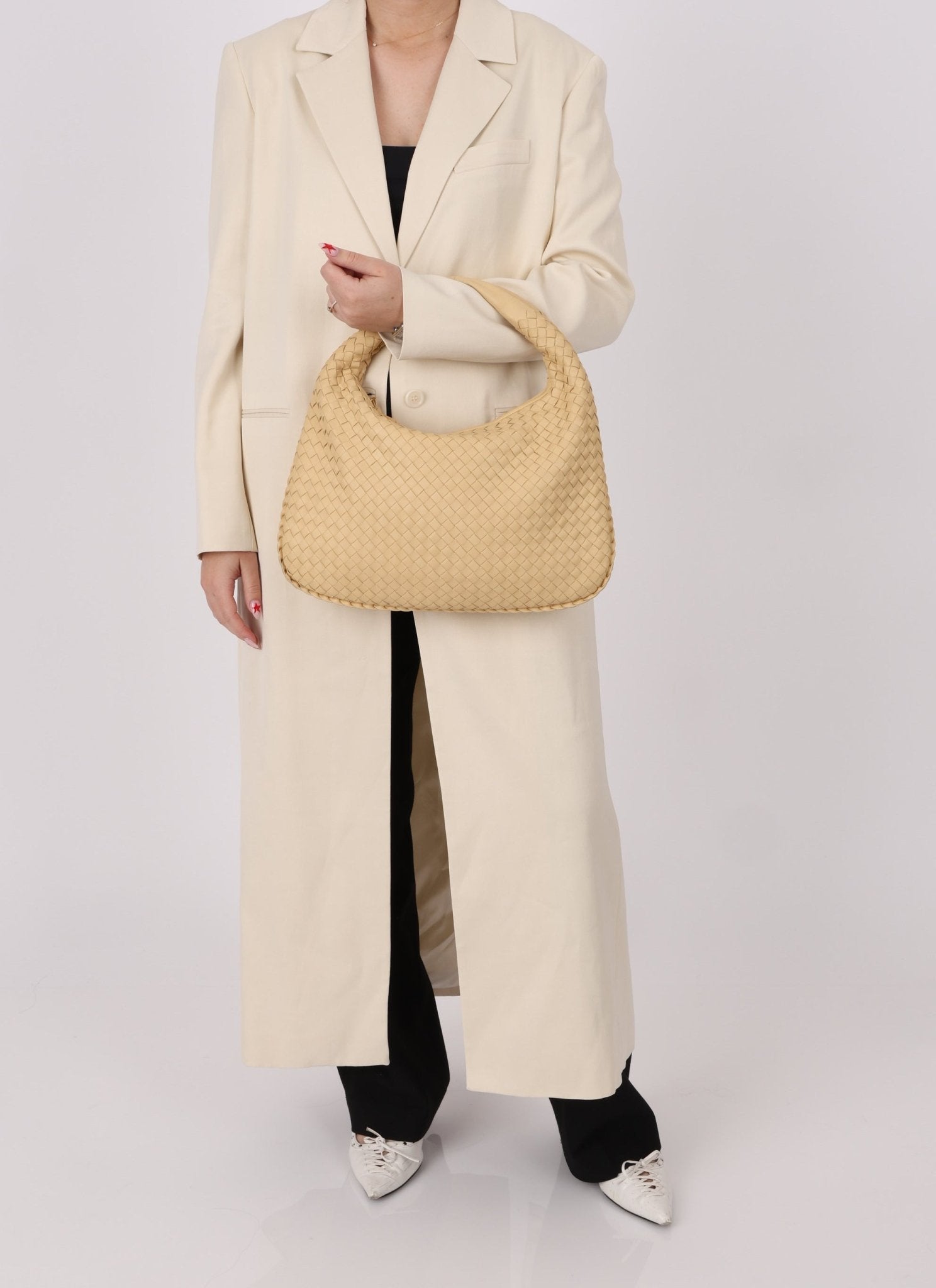 Bottega Veneta Butter Intrecciato Small Hobo - FashioNica