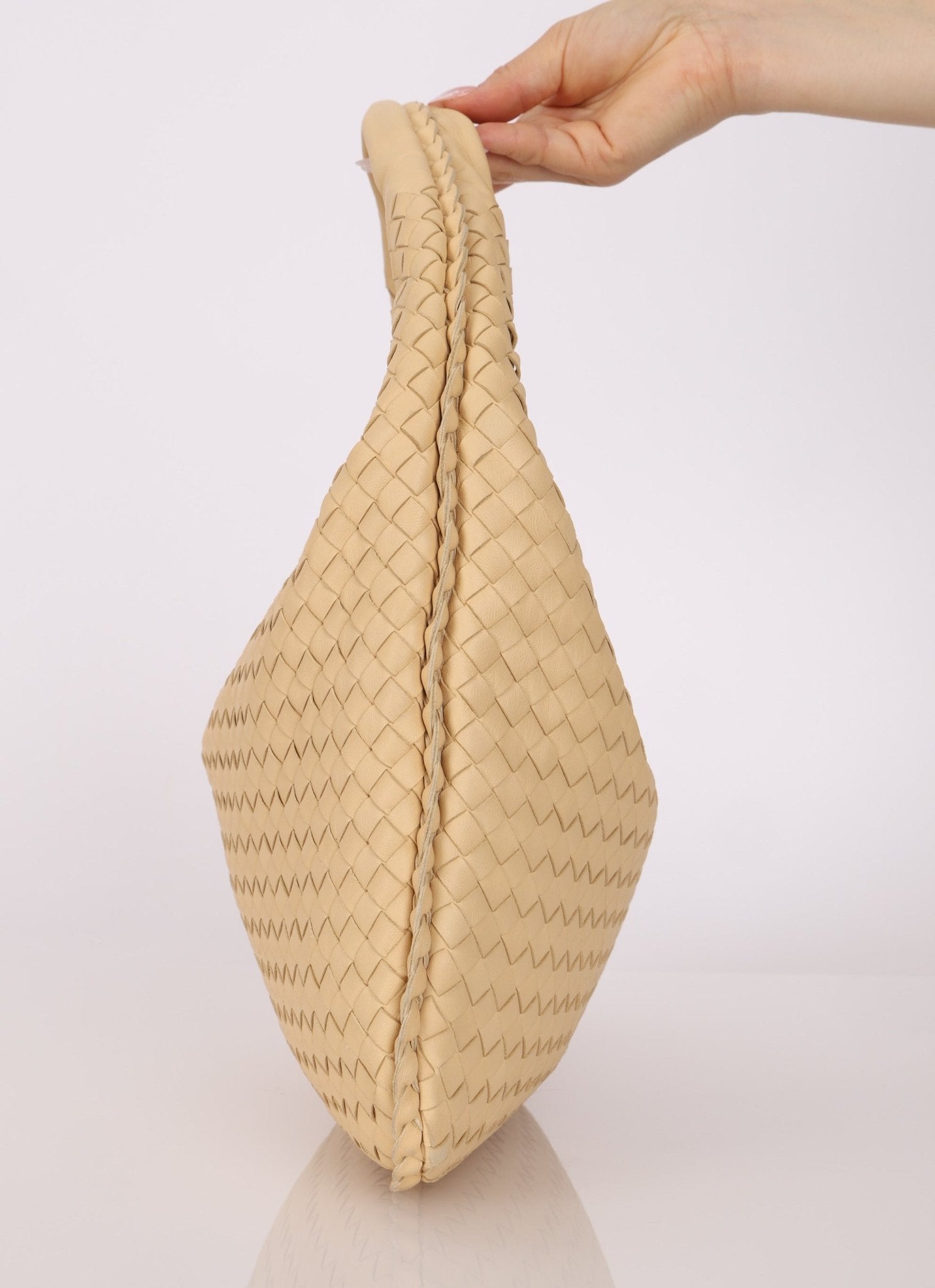 Bottega Veneta Butter Intrecciato Small Hobo - FashioNica