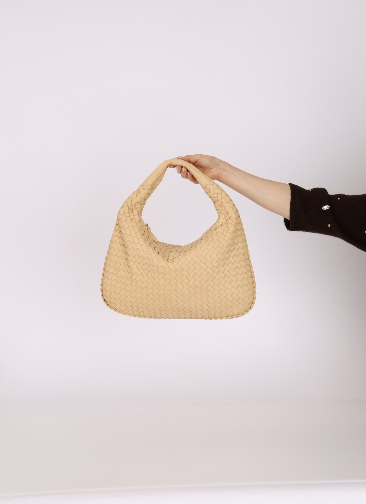 Bottega Veneta Butter Intrecciato Small Hobo - FashioNica