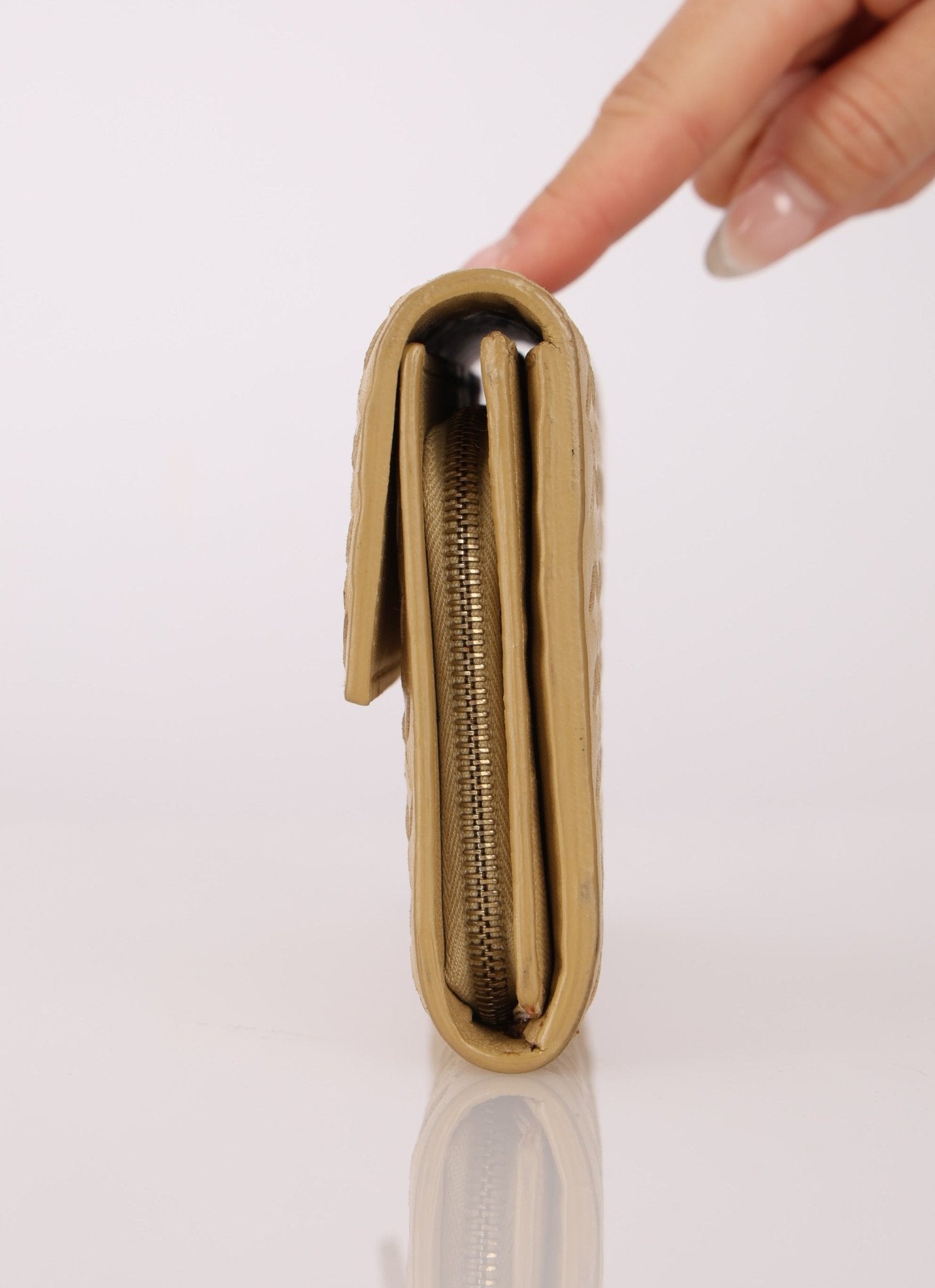 Bottega Veneta Butter Yellow Long Wallet - FashioNica