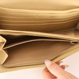 Bottega Veneta Butter Yellow Long Wallet - FashioNica