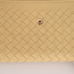 Bottega Veneta Butter Yellow Long Wallet - FashioNica