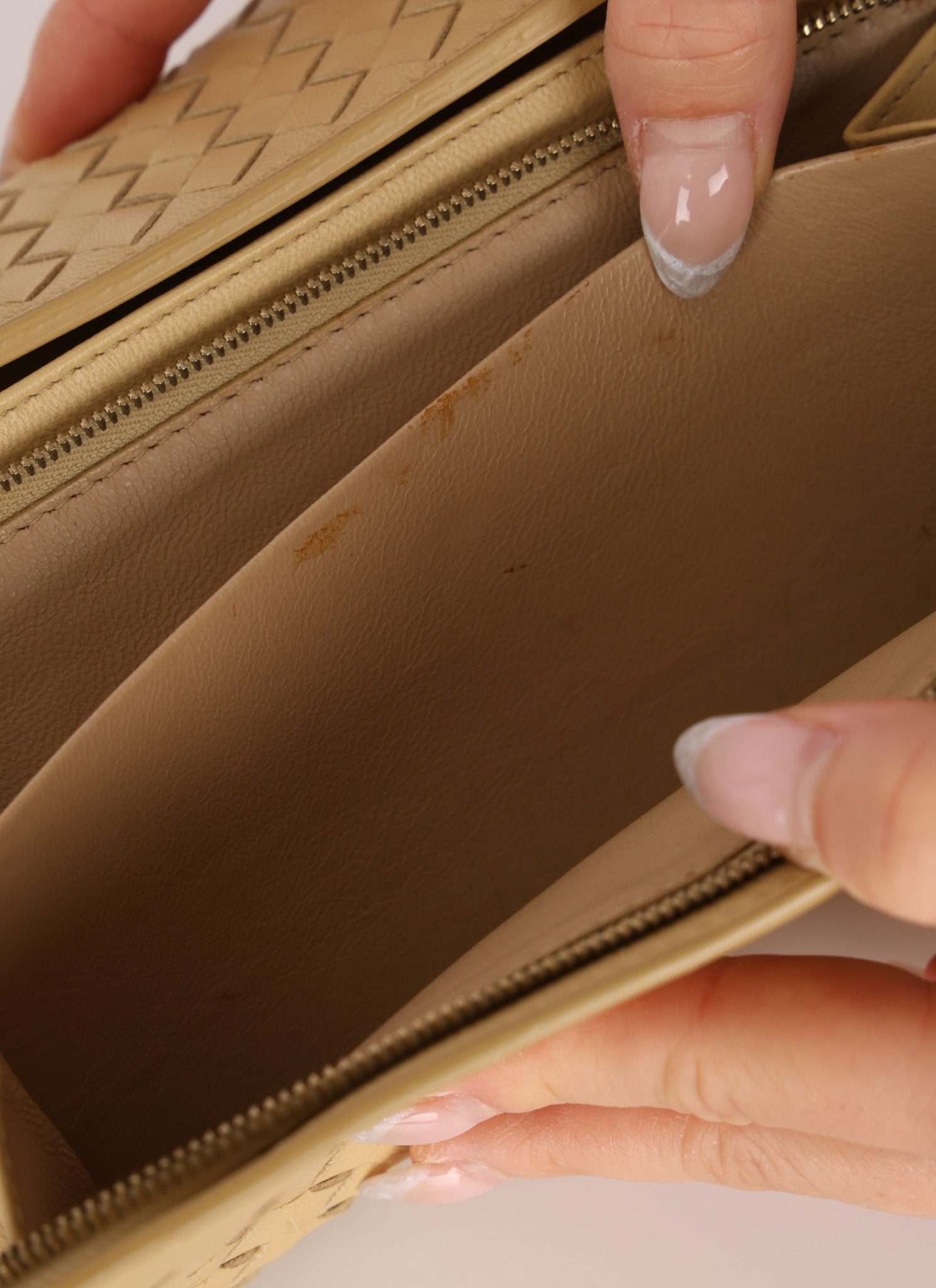 Bottega Veneta Butter Yellow Long Wallet - FashioNica