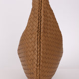 Bottega Veneta Caramel Medium Intreccciato Hobo - FashioNica