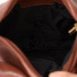 Bottega Veneta Cervo Braided Chocolate Soft Pebbled Mini Hobo - FashioNica