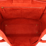 Bottega Veneta Chili Red Suede Arco 33 Tote - FashioNica
