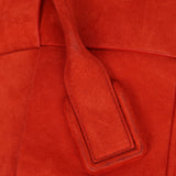Bottega Veneta Chili Red Suede Arco 33 Tote - FashioNica