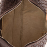 Bottega Veneta Chocolate Intrecciato Belly Hobo - FashioNica