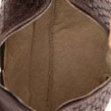 Bottega Veneta Chocolate Intrecciato Belly Hobo - FashioNica