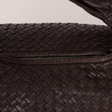 Bottega Veneta Chocolate Intrecciato Belly Hobo - FashioNica