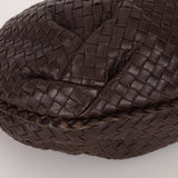 Bottega Veneta Chocolate Intrecciato Belly Hobo - FashioNica
