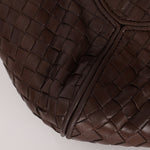 Bottega Veneta Chocolate Intrecciato Hobo - FashioNica