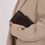 Bottega Veneta Chocolate Intrecciato PM Notebook Cover - FashioNica