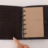 Bottega Veneta Chocolate Intrecciato PM Notebook Cover - FashioNica