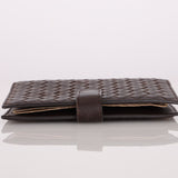 Bottega Veneta Chocolate Intrecciato PM Notebook Cover - FashioNica