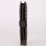 Bottega Veneta Chocolate Intrecciato PM Notebook Cover - FashioNica