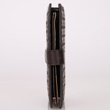 Bottega Veneta Chocolate Intrecciato PM Notebook Cover - FashioNica