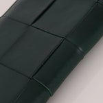 Bottega Veneta Emerald Green Casette Zipped Short Wallet - FashioNica