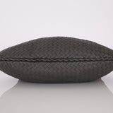 Bottega Veneta Grey Medium Intrecciato Hobo with Mirror - FashioNica